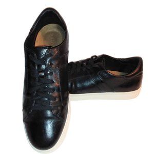 Trask Alder Designer Sheepskin Sneakers - Black Men's 10 Super Clean MSRP 199.00